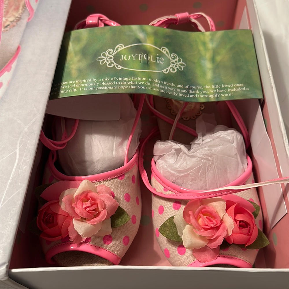 Joyfolie youth size 2 new magical gorgeous girls shoes!!!!!